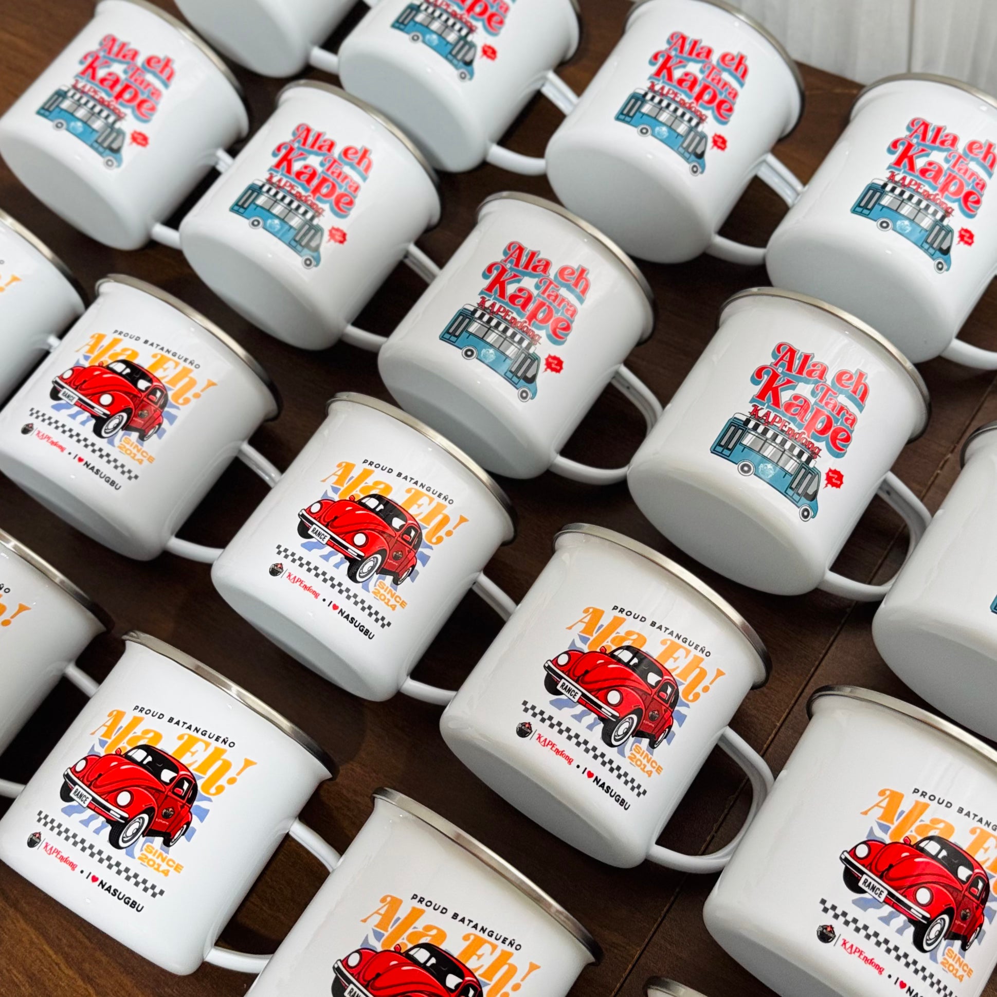 Corporate Logo, Enamel Mug