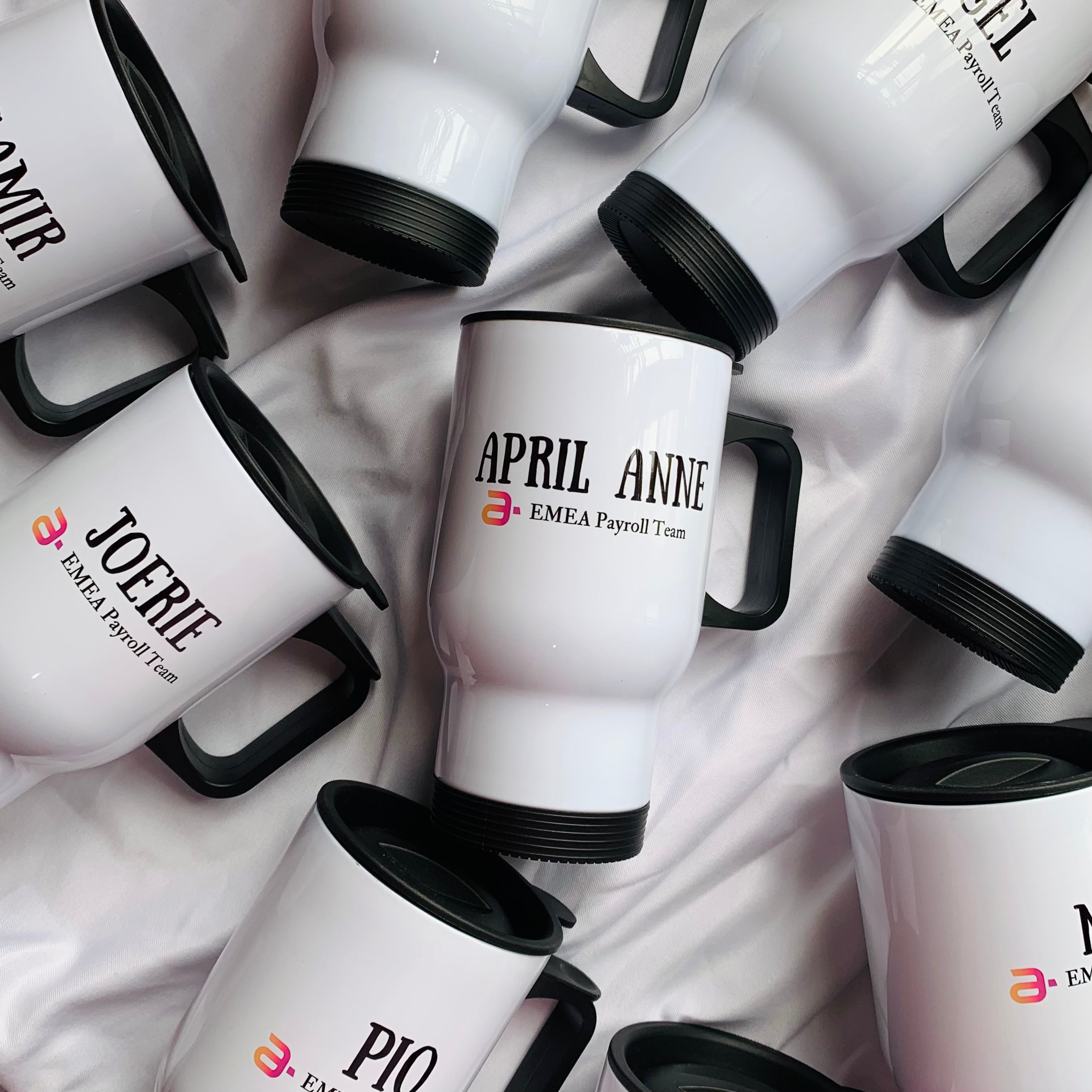 Corporate Logo, Travel Mug