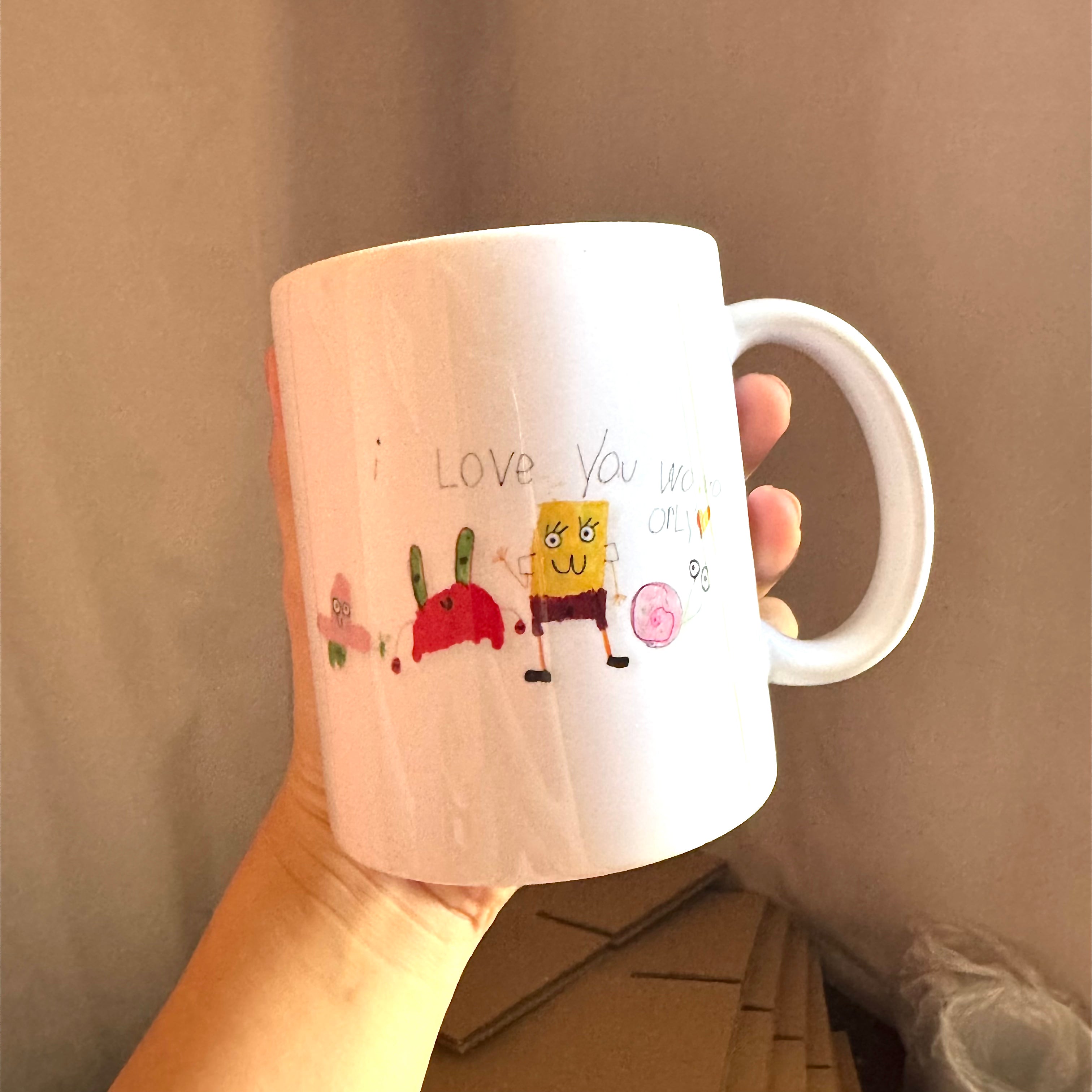 Kid’s Artwork, 11oz White Mug
