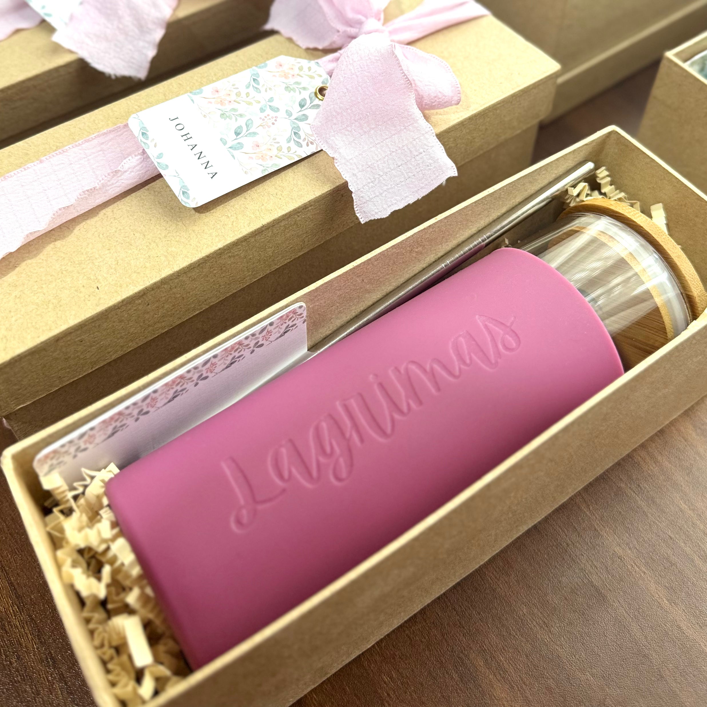 Glass Tumbler with Silicone Boot, 500mL